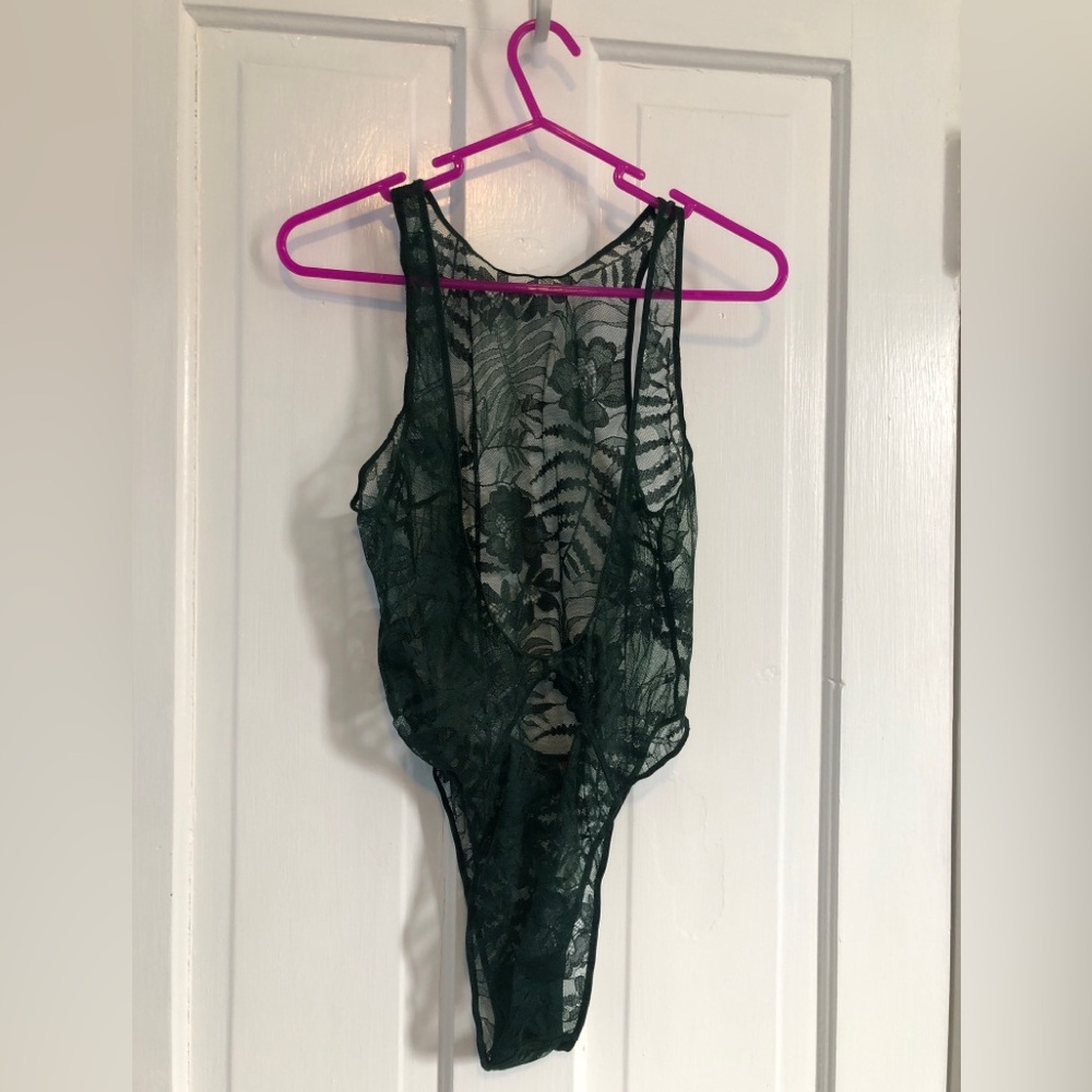 Savage X Fenty Shadowplay Lace Teddy - Picture 9 of 9